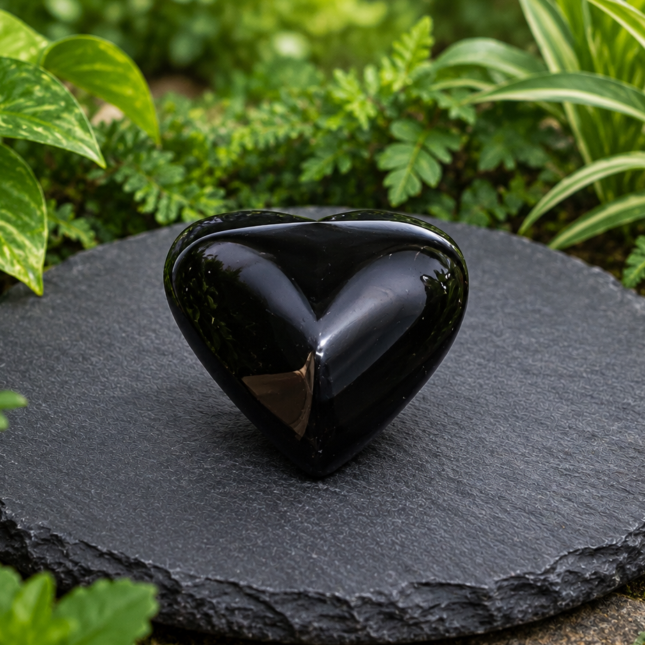 Cœur en Obsidienne Œil Céleste 19g (PRGFL639 - 1)