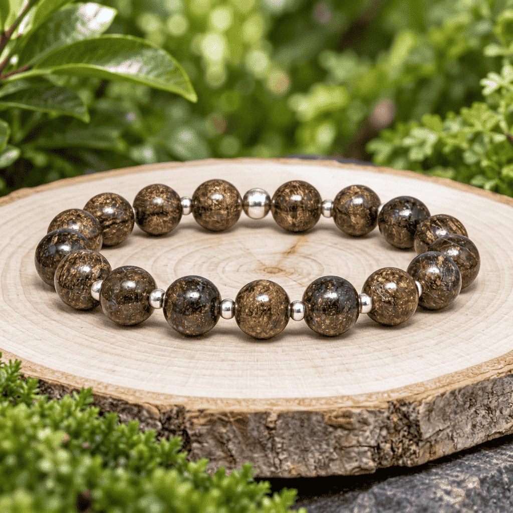 Bracelet en Bronzite - 15