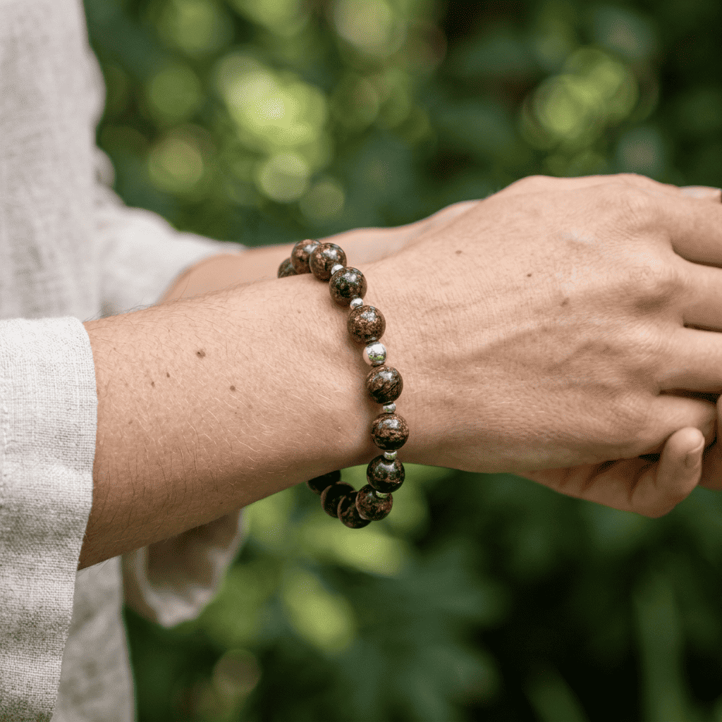 Bracelet en Bronzite
