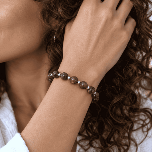 Bracelet en Bronzite