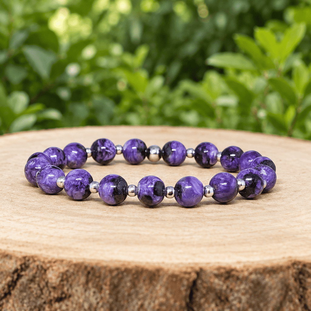 Bracelet en Charoïte