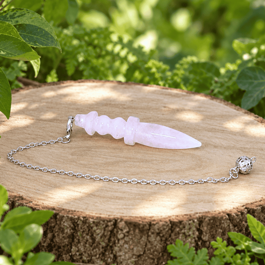 Pendule Thot en Quartz rose (PEND20)