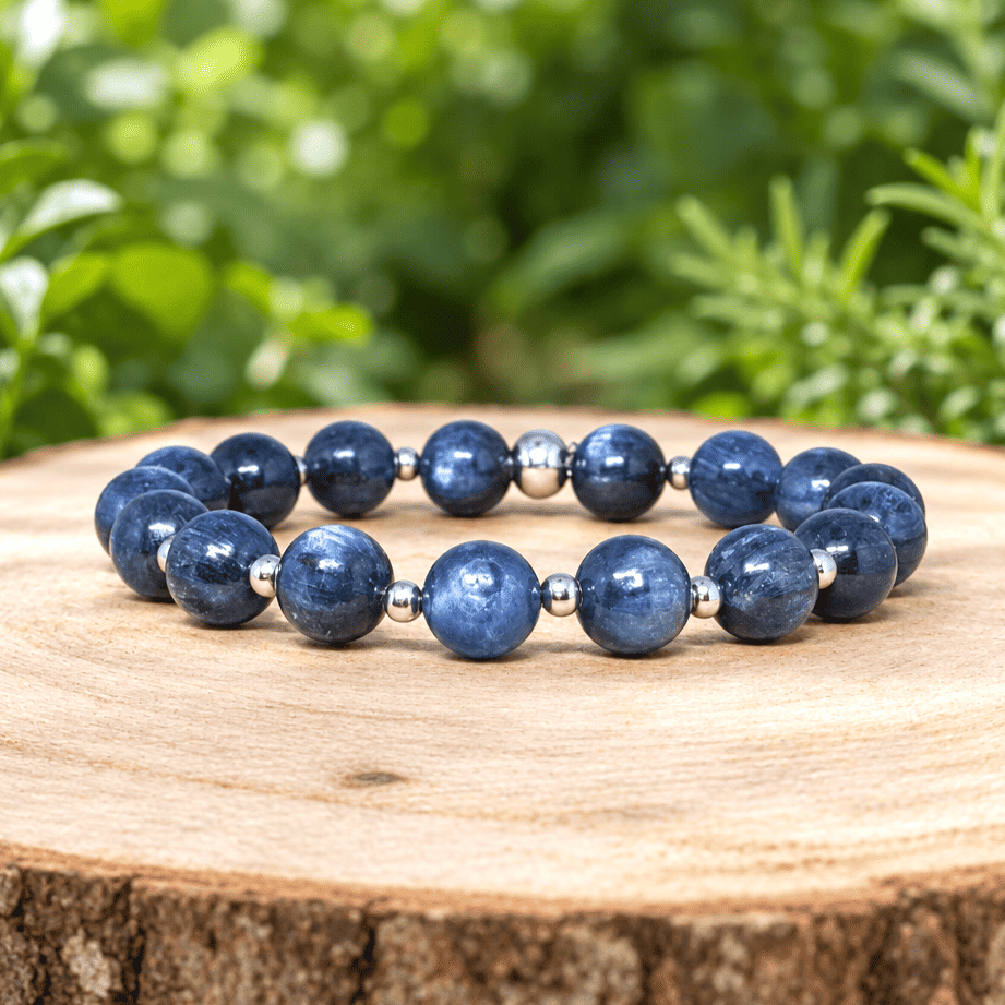 Bracelet en Cyanite bleue - 15