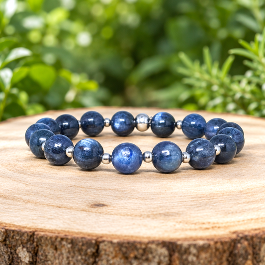 Bracelet en Cyanite bleue - 15