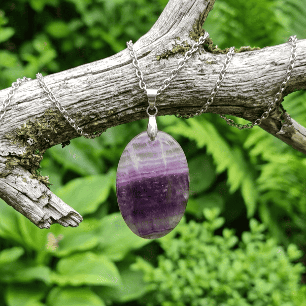 Pendentif en Fluorite (PE714)