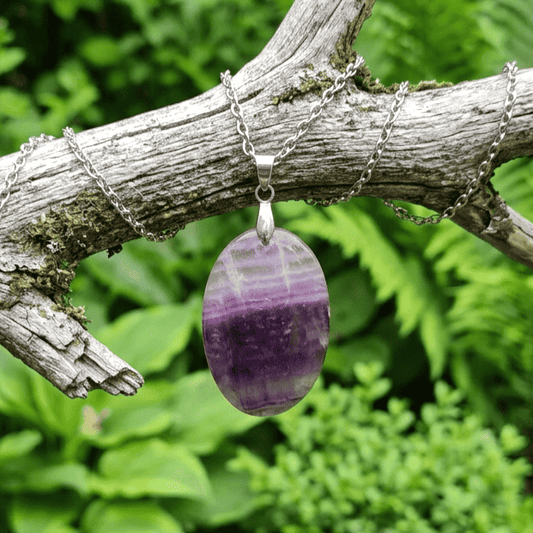 Pendentif en Fluorite (PE714)