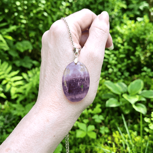 Pendentif en Fluorite (PE714)