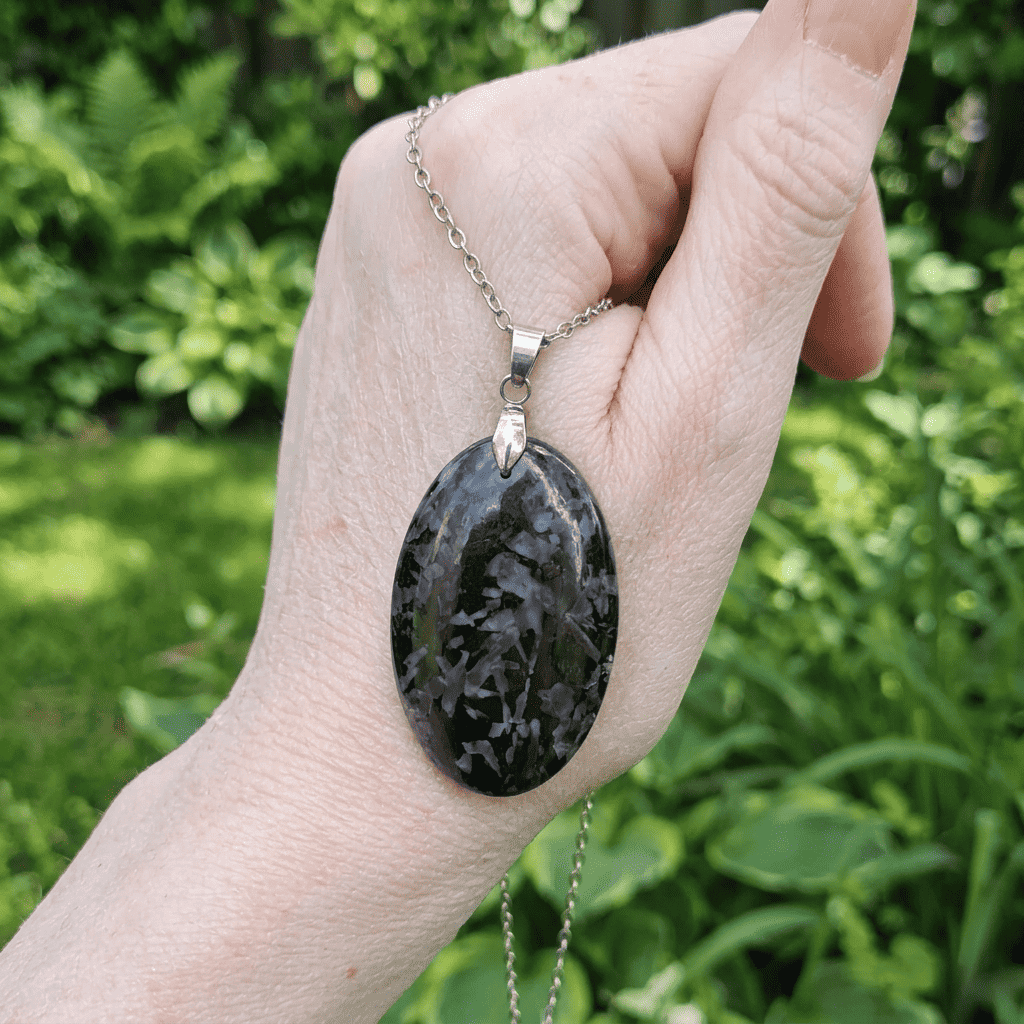 Pendentif en Gabbro (PE1514)