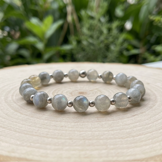 Bracelet en Labradorite en 7,5 mm
