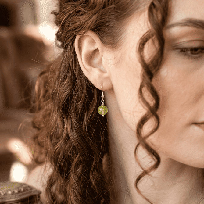 Boucles d'oreilles en Péridot (BO257)