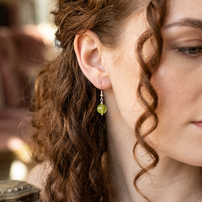 Boucles d'oreilles en Péridot (BO257)