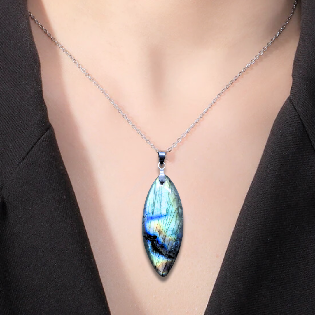 Pendentif en Labradorite (PE1567)