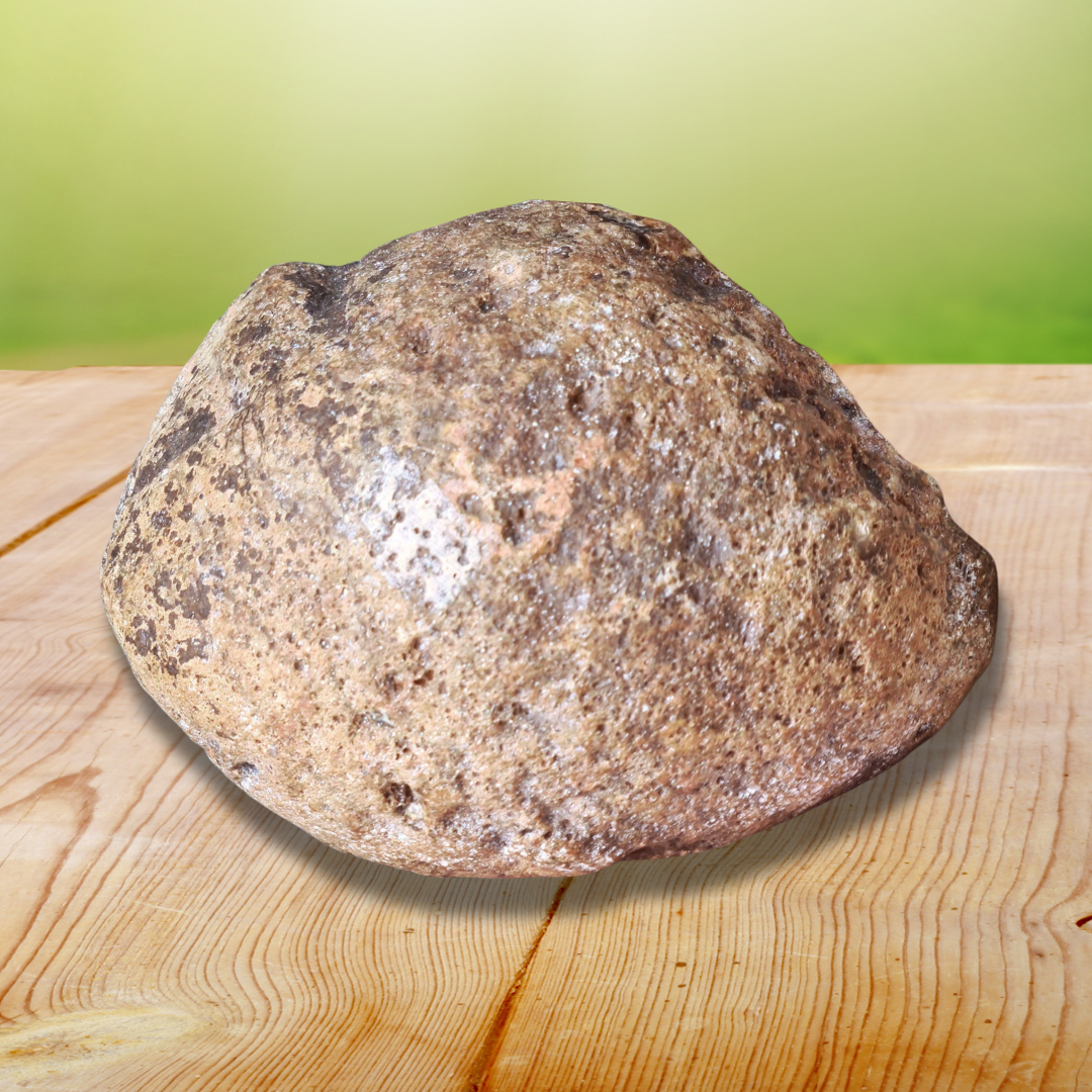 Agate avec une face polie (MB351-1)
