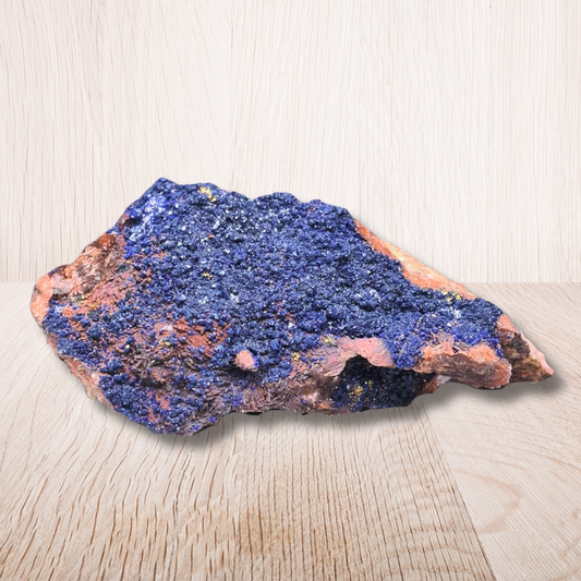 Azurite cristallisée brute (MB258)