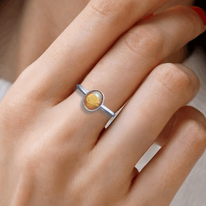 Bague réglable en Opale Welo (BAG39-5)