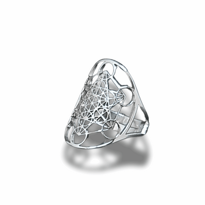 Bague réglable Metatron en acier inoxydable (BAGMT) - ENAE Minéraux