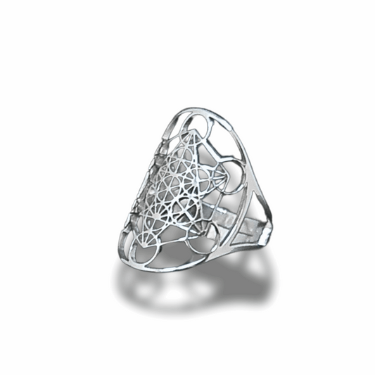Bague réglable Metatron en acier inoxydable (BAGMT) - ENAE Minéraux