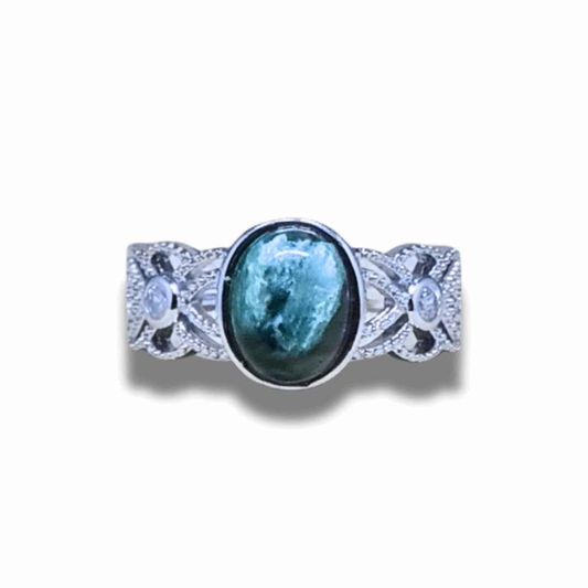 Bague réglable en Séraphinite (BAG73-5)