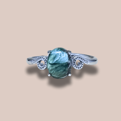 Bague réglable en Séraphinite (BAG73-3)