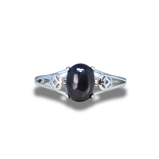 Bague réglable en Hypersthène (BAG63-3)