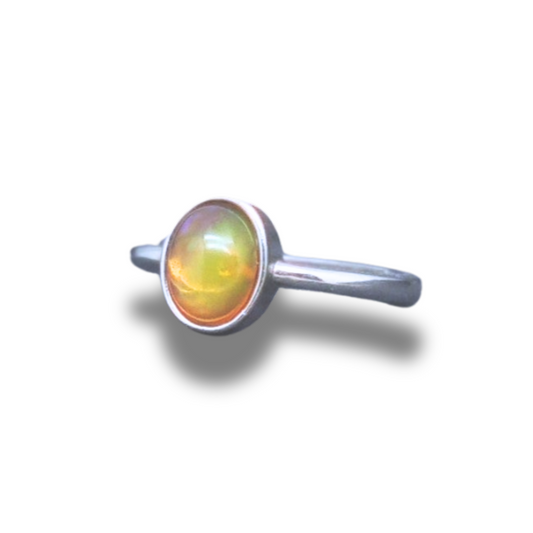 Bague réglable en Opale Welo (BAG39-5) - ENAE Minéraux