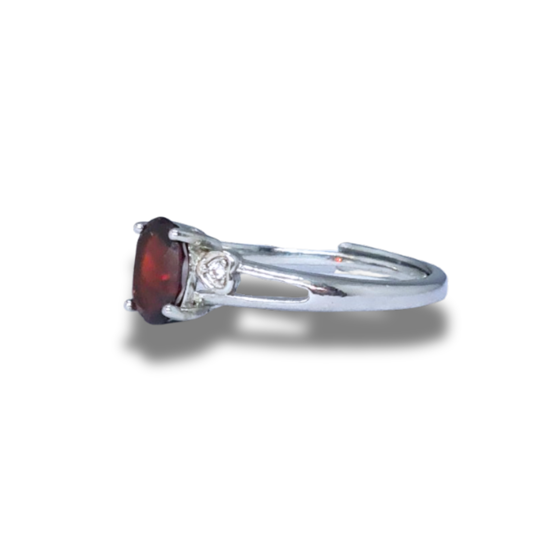 Bague réglable en Grenat (BAG25-17) - ENAE Minéraux