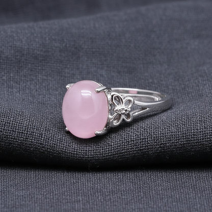 Bague réglable en Kunzite (BAG47-2)