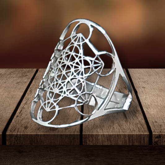 Bague réglable Metatron en acier inoxydable (BAGMT) - ENAE Minéraux