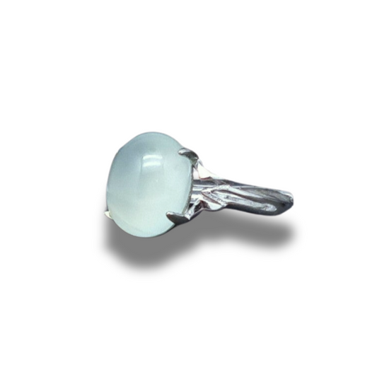 Bague réglable en Prehnite (BAG26-1) - ENAE Minéraux