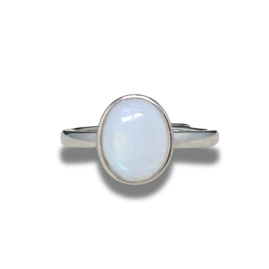 Bague réglable en Péristérite (BAG31-2) - ENAE Minéraux