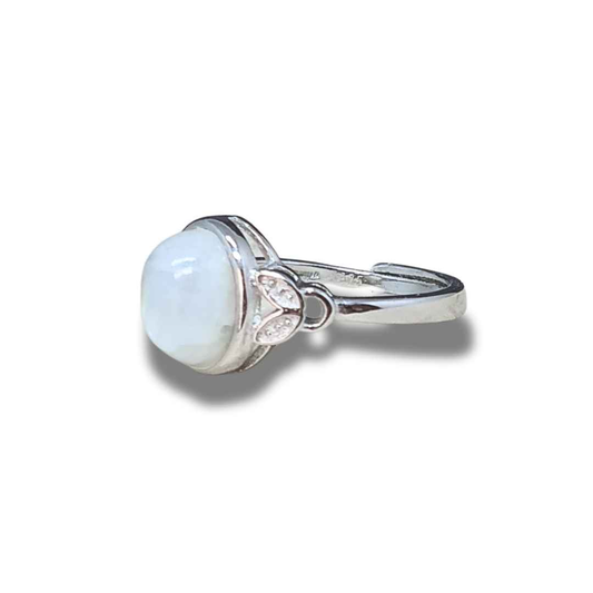 Bague réglable en Péristérite (BAG32-2) - ENAE Minéraux