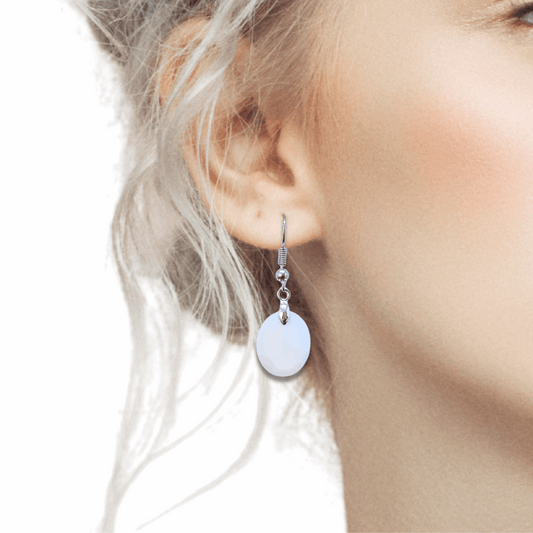 Boucles d'oreilles en Pierre de Lune (BO209-2)