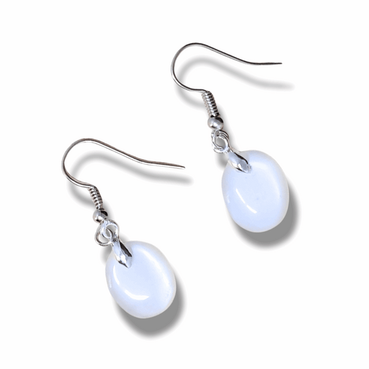 Boucles d'oreilles en Pierre de Lune (BO209-1)