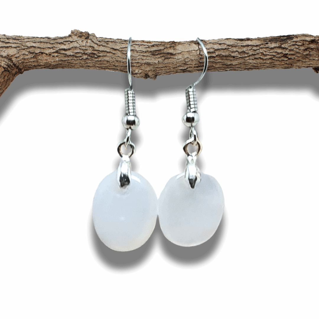 Boucles d'oreilles en Pierre de Lune (BO209-2)