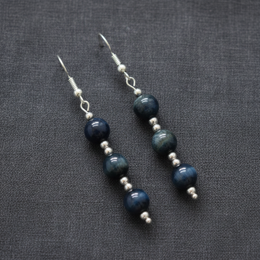 Boucles d'oreilles en Œil de Faucon (BO210)