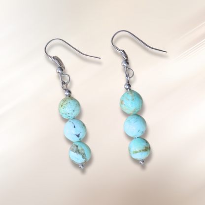 Boucles d'oreilles en Turquoise