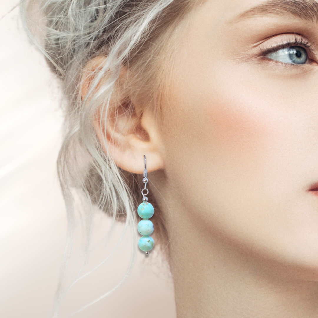 Boucles d'oreilles en Turquoise