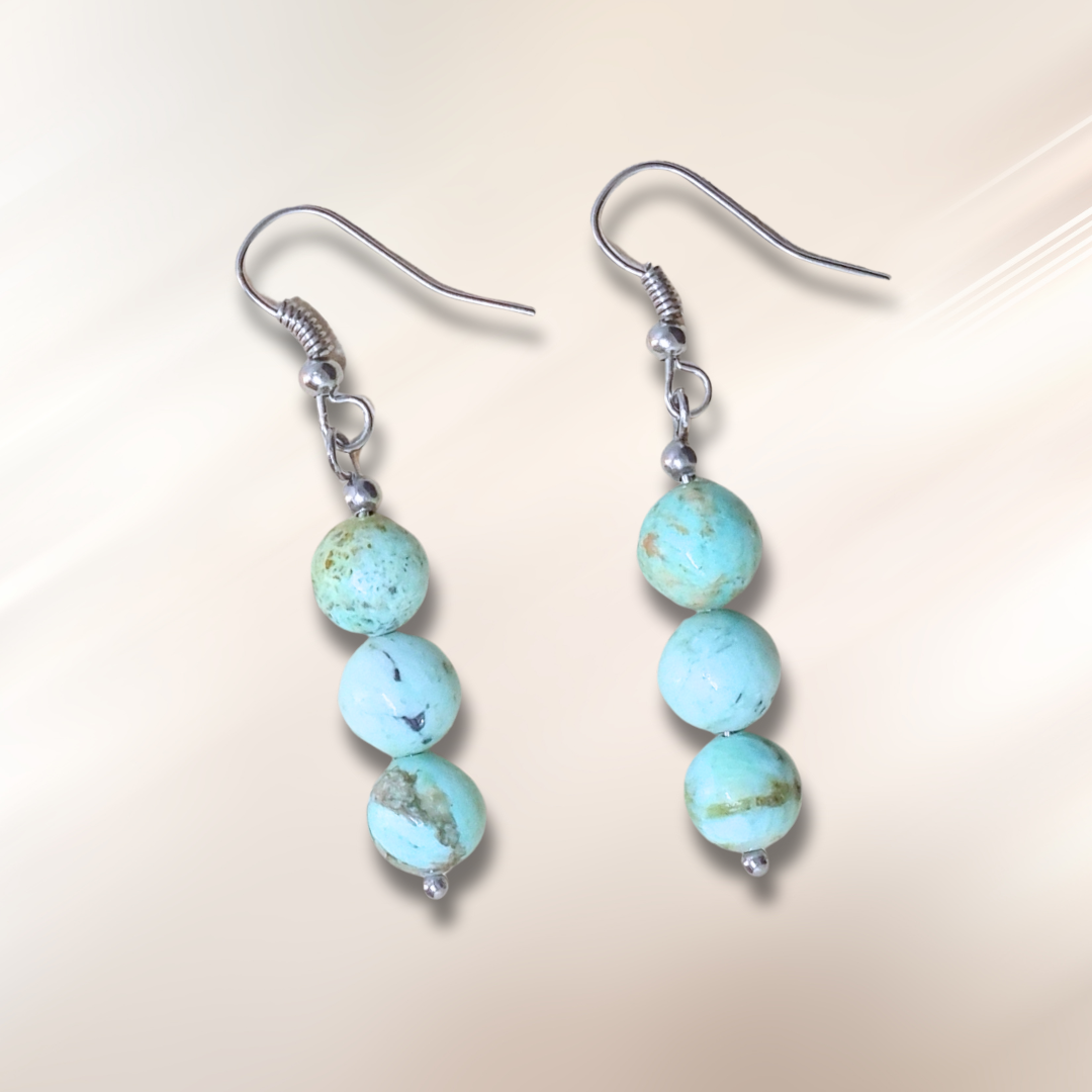 Boucles d'oreilles en Turquoise