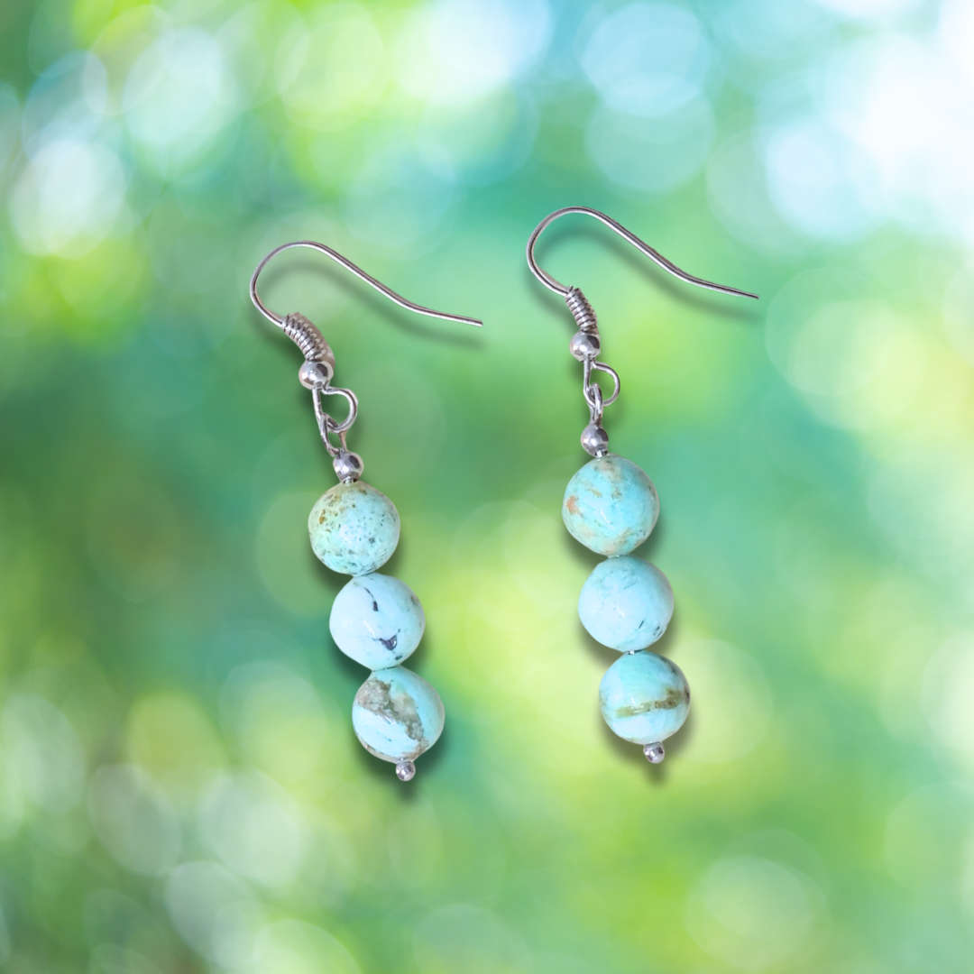 Boucles d'oreilles en Turquoise