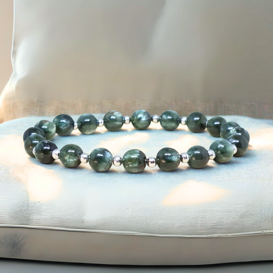 Bracelet en Séraphinite