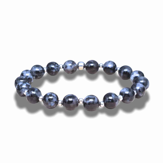 Bracelet en Gabbro - ENAE Minéraux