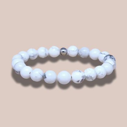 Bracelet en Howlite