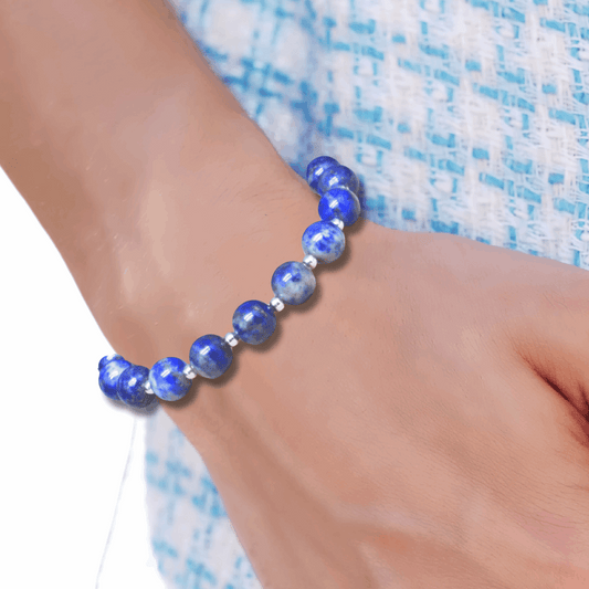 Bracelet en Lapis-Lazuli