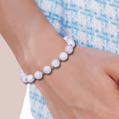 Bracelet en Manganocalcite