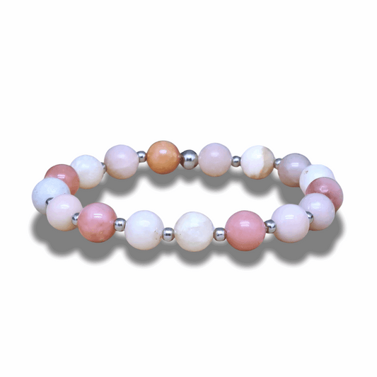 Bracelet en Opale rose - ENAE Minéraux