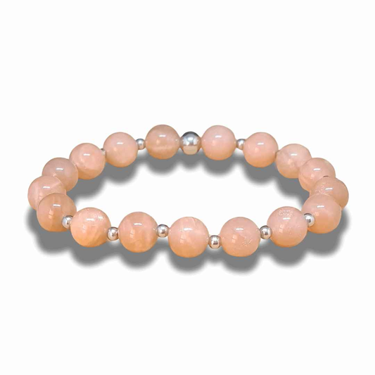 Bracelet en Pierre de Lune pêche - ENAE Minéraux