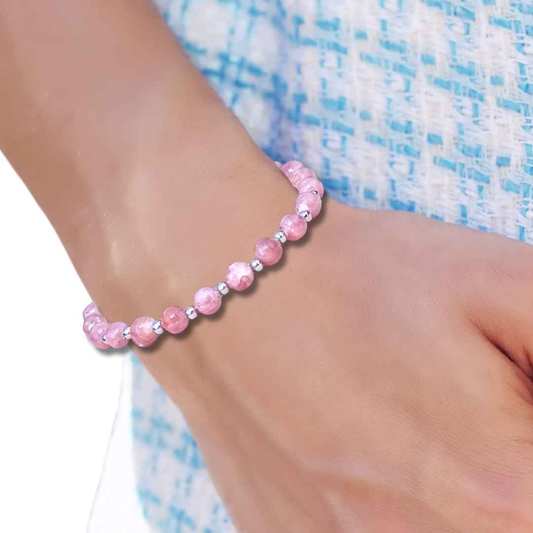 Bracelet en Rhodochrosite