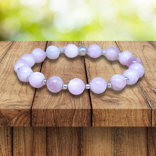 Bracelet en Kunzite