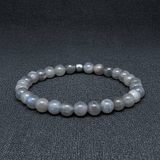 Bracelet en Labradorite en 7mm
