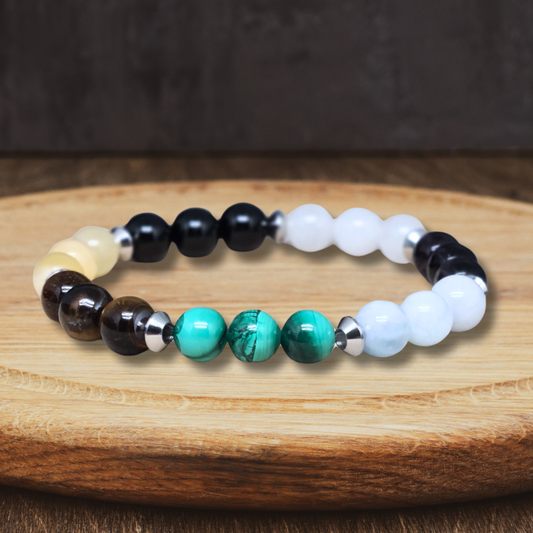 Bracelet 7 chakras principaux